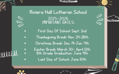 2025-2026 Important Dates